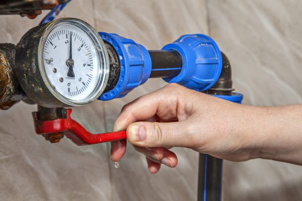 Shut Off Valve Installation in Galveston