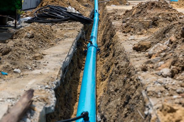 Water Pipeline Installation in Galveston