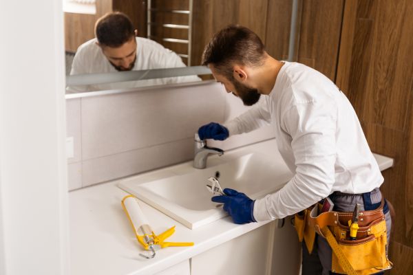 Damaged Sink Repair in Galveston