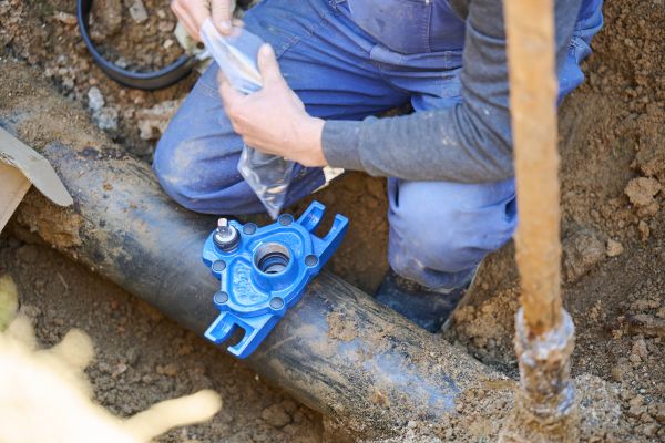 Underground Plumbing Service in Galveston