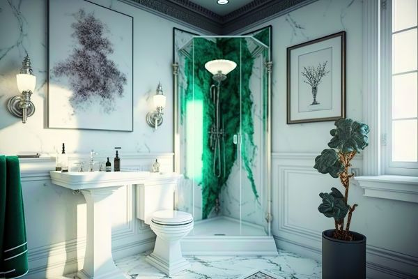 Pedestal Sink Installation in Galveston