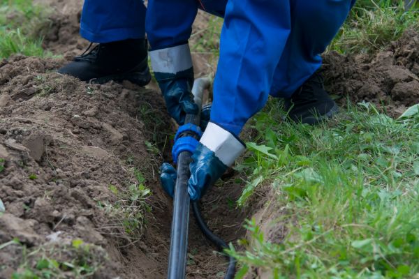 Water Line Installation in Galveston