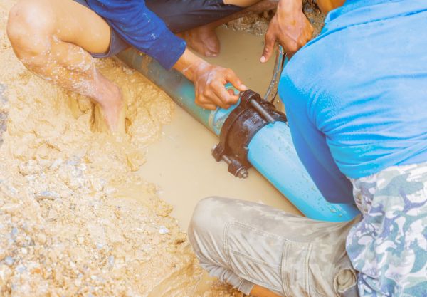 Cracked Plumbing Repair in Galveston